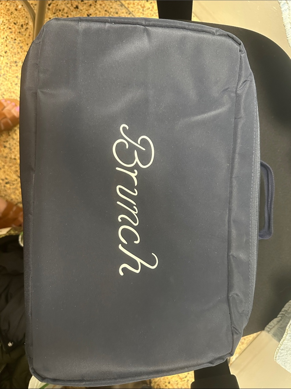 Brunch Navy Travel Bag – Compact Carry Case/lunch box